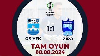 Osiyek 1:1 Zirə | UEFA Konfrans Liqası, 3-cü təsnifat mərhələsi | TAM OYUN