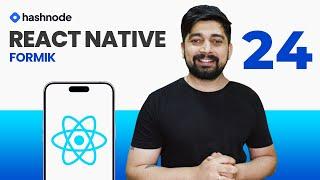 Formik React Native Crash Course