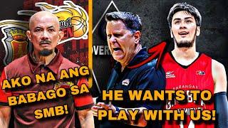 WOW! KAI SOTTO LALARO SA GINEBRA KUNG NAISIPAN MAG PBA! | SMB PALIT COACH NA! SI COACH YENG GUIAO NA