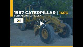 CAT 140G Motor Grader For Sale