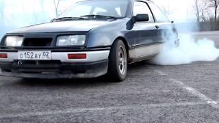 Ford Sierra v6 лучший бюджетный пожиратель резины !