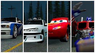 WHO IS THE FASTEST CAR? Lightning McQueen vs Optimus Prime