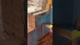wot #concretecutting #Leave professional things to professionals #Portable wall cutting machine