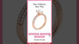 Finding the perfect engagement ring online just got effortless! | GIVA Jewellery
