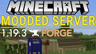 How To Make a Modded Minecraft Server in 1.19.3 (Forge Server)