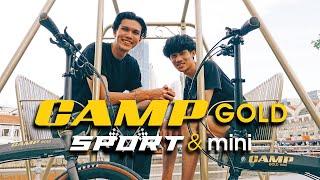 CAMP Gold Mini x CAMP Gold Sport foldable bicycle | First Look