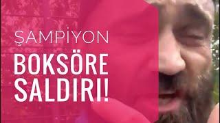 Şampiyon Boksöre Saldırı! Kemiklerinizi Kıracağım!