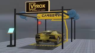 CARSERVA - The IoT-Enabled Car Washing AI Robot