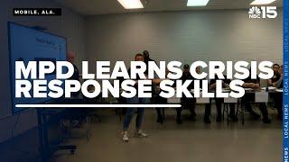 Mobile law enforcement officers participate in Crisis Response Intervention Training -  WPMI NBC 15