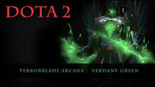 Dota 2 - Terrorblade Arcana Verdant Green