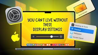 Mac Users - Change These Display Settings Right Now - Best Display Settings for MacBooks