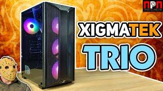 XIGMATEK TRIO. Детальный обзор компьютерного корпуса.