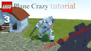 Odom Armor / Mech suit | Roblox Plane Crazy Tutorial