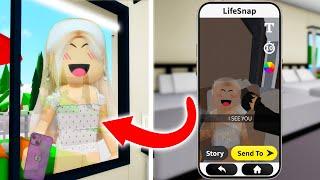 TROLLING IN ROBLOX SNAPCHAT...