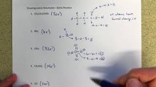 How to Draw Lewis Structures and Calculate Formal Charge