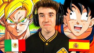 DRAGON BALL con DOBLAJE LATINO vs ESPAÑOL ¿CUAL ES MEJOR?