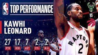 Kawhi Leonard Leads the Raptors to the NBA Finals! | May 25, 2019