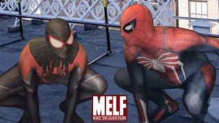 Spider-Man: Peter B. Parker Trains Miles Morales!! Part 2 | PS4 Marvel’s Spiderman Universe!!