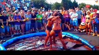 FIGHTS GIRLS IN MUD PART#2  Женские бои в грязи DIRTY FIGHTS Women fight in the