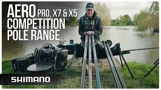 Aero Pro Pole, Aero X7 Pole & Aero X5 Pole | The SHIMANO Aero Competition Pole Range