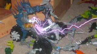 the bionicle gun fight