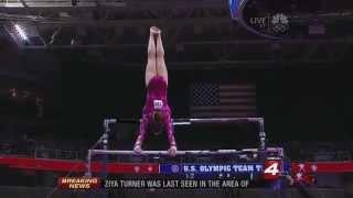 2012 US Olympic Trials Day 1 Aly Raisman Uneven Bars