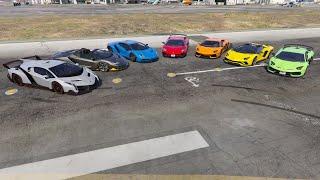 GTA V - Lamborghini Aventador 6.5 L L539 V12 Engine Sound v2.5 [SP & FiveM]