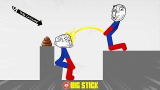 Best Falls | Stickman Dismounting of Funny Moments #13