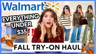 WALMART FALL NEW ARRIVALS UNDER $35!!  Walmart Fall Try-On Haul  20+  fashion finds!! #walmarthaul