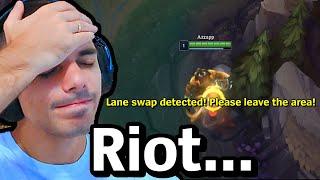 Riot Please Let Us Play The Game... (Lane Swap Changes)