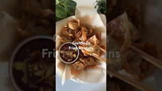 Grandma's fried wontons