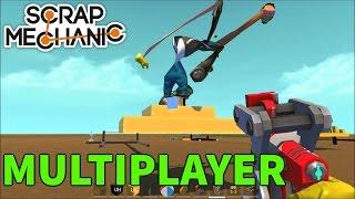 Catapult Challenge, Belly Dancing & more | Scrap Mechanic Multiplayer