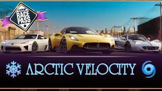 CSR2 |  BUYING RACE PASS | ️ "ARCTIC VELOCITY" | Season 32 | 🟡 & 🟣  cars