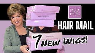 LUCKY 7!!! Today I'm Unboxing & Trying 7 New Wigs from Paula Young ~ All In Stock Styles!!!