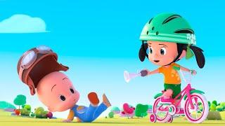 LEARNING TO RIDE | Cleo and Cuquin episodes