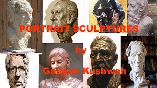 Portrait Sculpture | Live Portrait Sculpture in various mediums | Ganesh Kushwah | Art Instinct