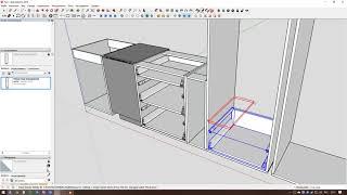 Построение и деталировка кухни в sketchup, с помощью плагина ABF