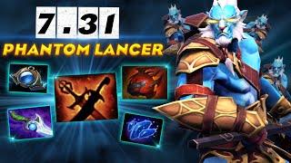 ЛУЧШИЙ ГЕРОЙ ДЛЯ АПА ММР | 7.31 PHANTOM LANCER ГАЙД НА ИМБУ ДОТА 2