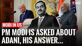 PM Modi on Adani: Modi Declines to Comment on Adani Issue in Front of Trump