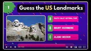 Guess Most Famous United States Landmarks #landmark #quiz