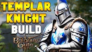 THE BEST TEMPLAR (Cleric/Fighter) Build for Baldur's Gate 3