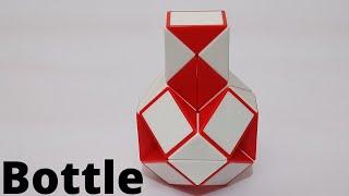 Make a Bottle with Snake Cube