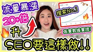 YouTube SEO教學小頻道要這樣做如何激增流量UP+搜索YouTube排名第一迅速YouTube 推薦影片| YouTube 運營| SEO 優化Chuchu豬 TV