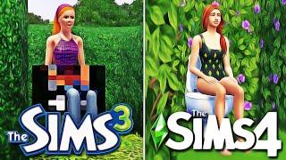 Где симы умнее? Sims 3 vs Sims 4