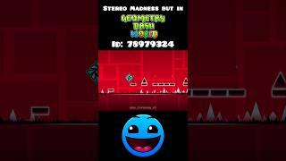 Stereo Madness but in GD World be like  #geometrydash #trending #robtop #feedshorts #fyp