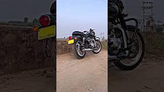 New Bullet 350 Modification | Alloywheel & Exhaust Change | Silencer change sound | Base Variant