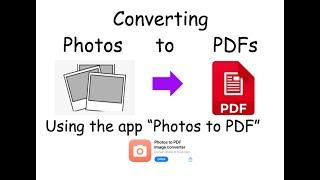 Converting Photos to PDF