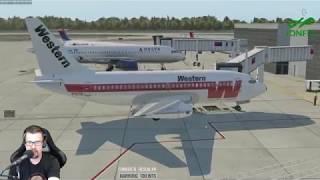 FlyJSim 737-200 Twinjet V3 KTPA to KTLH Slant Alpha Part 1 of 3