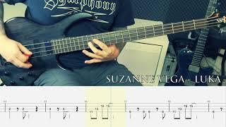 SUZANNE VEGA - Luka [BASS COVER + TAB]