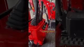 Loongsheen new model 1tone 1.2tone mini excavator